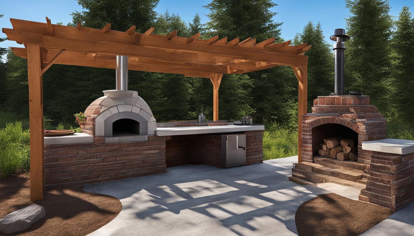 how to build an outdoor pizza oven