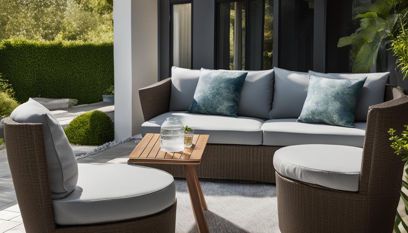 how to clean outdoor cushions